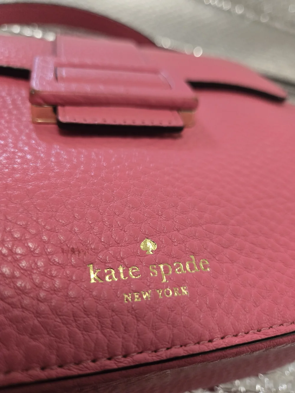 kate spade structured pebble
